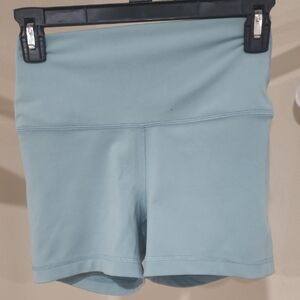 Yogalicious Women's Soft Blue Bike Shorts